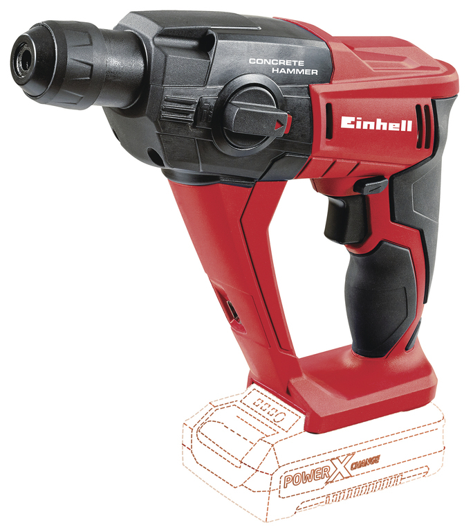 Aku vrtací kladivo TE-HD 18 Li-Solo Einhell Expert Plus