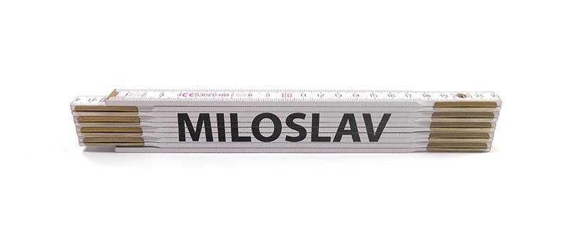 Skladací metr MILOSLAV