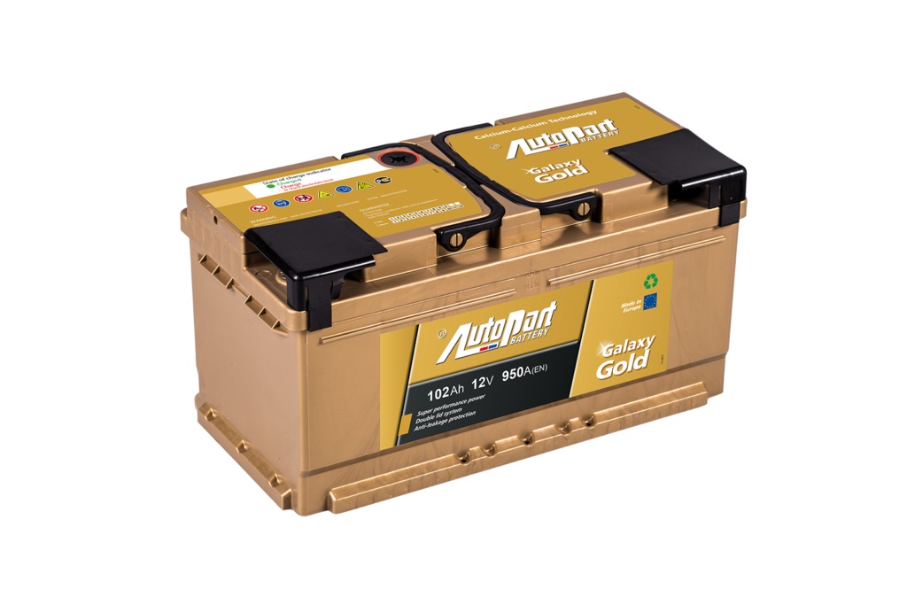 AUTOPART Autobaterie Galaxy Gold 102 Ah 12V