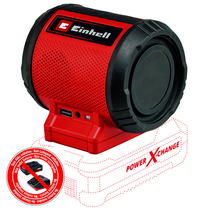 Aku reproduktor TC-SR 18 Li BT - Power X-Change - Einhell