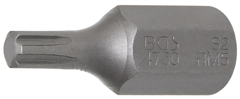 BGS technic Bit RIBE - profil 10mm (různé velikosti) - BGS Velikost: 10x100 mm