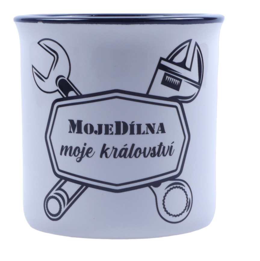 MDtools Hrníček "MojeDílna moje království"