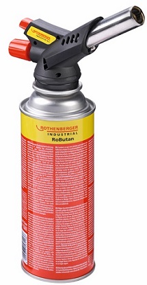 Plynový hořák + kartuše RoButan 393 ml - Rothenberger RS 220