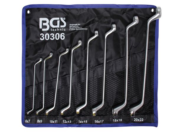 BGS Technic BGS 30306 Oboustranné očkové klíče 6 ÷ 22 mm