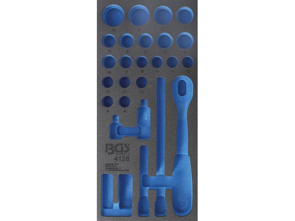 BGS Technic BGS 4126-1 Prázdná vložka do dílenského vozíku 1/6. Pro BGS 4126