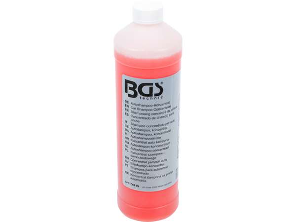 BGS Technic BGS 74415 Autošampon koncentrát 1000 ml (červený)