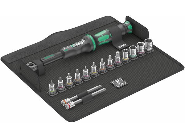 Wera 004180 Nářadí pro kola Bicycle Set Torque 1 s přepínací ráčnou 1/4" (2