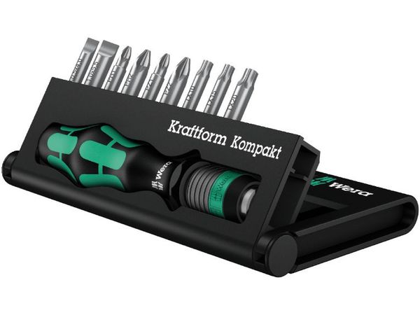 Wera 056653 Sada 9 ks torzních bitů Kraftform Kompakt 10 s držákem 813 R Kraftform