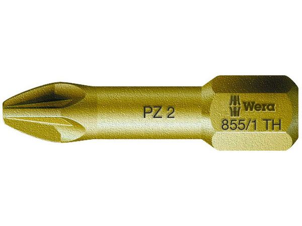 Wera 056925 Bit PZ 3 – 855/1 TH. Šroubovací bit 1/4 Hex