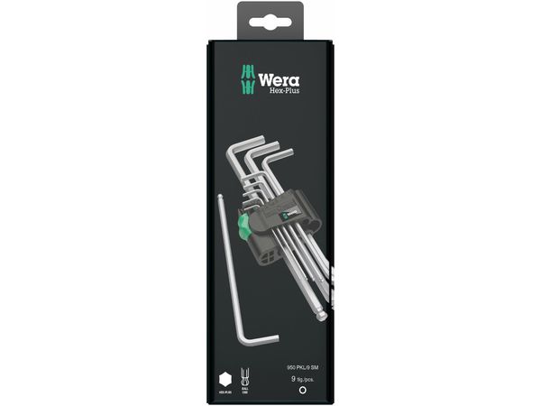 Wera 073391 950/9 Hex-Plus 1 SB Sada zástrčných klíčů