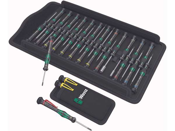 Wera 134027 Šroubováky pro elektroniku Kraftform Micro ESD Big Pack 2 (Sada 29 dílů)