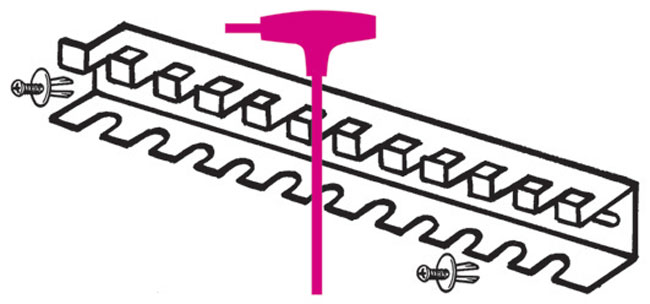 Beta tools Prázdný držák pro položky 96T/SP11