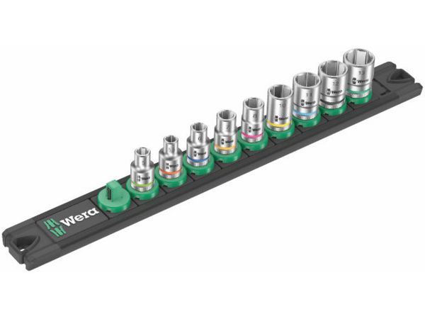 Wera 005400 Magnetická lišta A 4 se sadou nástrčných hlavic 5 ÷ 13 mm typ 8790 HMA Zyklop