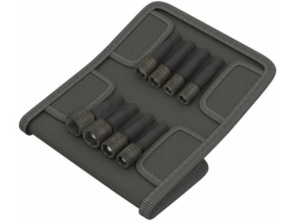 Wera 073495 Bitové nástrčné hlavice 1/4" šestihranné Set A SB typ 869/4 M  (Sada 8 dílů)