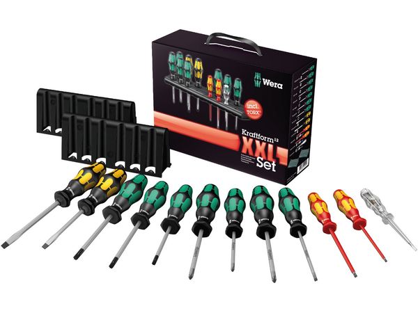 Wera 347106 Sada šroubováků Kraftform Plus XXL 3 (11 ks)