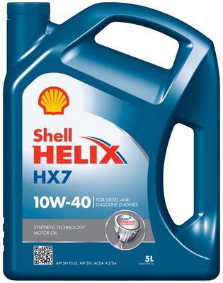 Motorový olej SHELL HELIX HX7 5W40