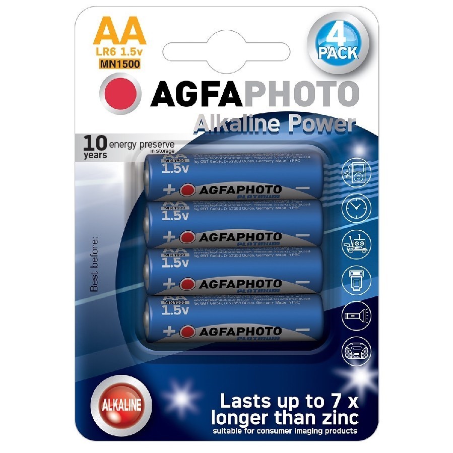 AgfaPhoto Power alkalická baterie LR06/AA