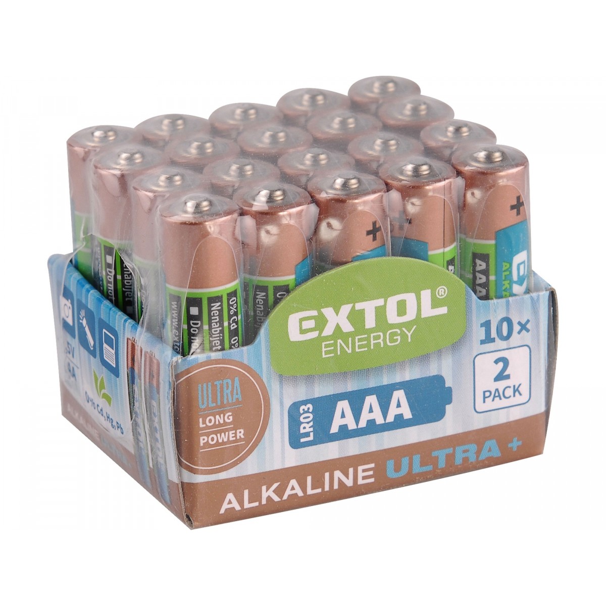 Baterie alkalické ULTRA +