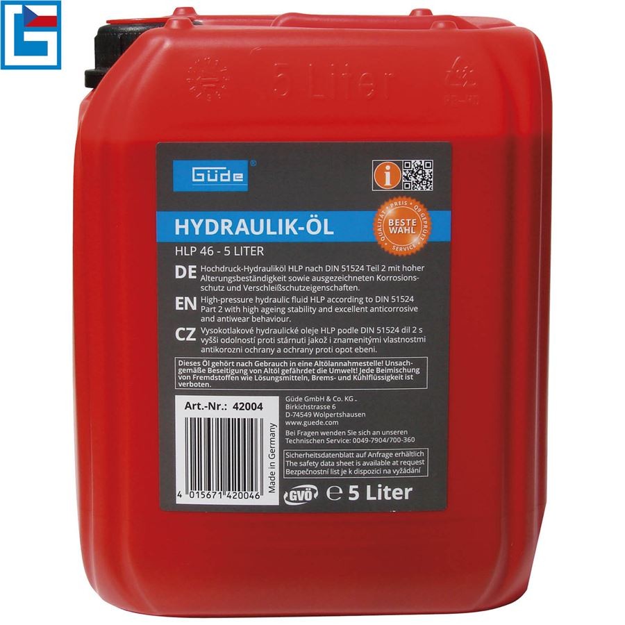 Güde Olej hydraulický HLP 46