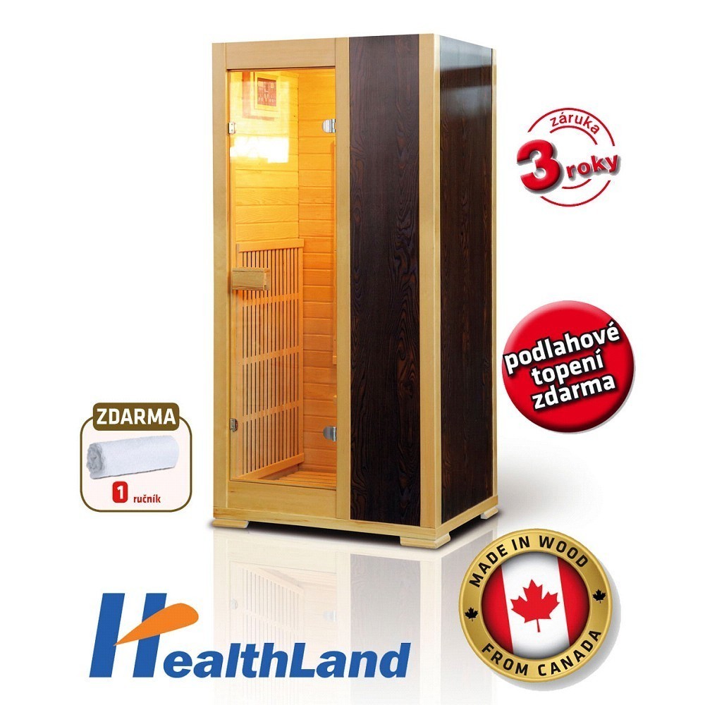 HEALTHLAND Infrasauna Economical 2001 Carbon 64100LPLY