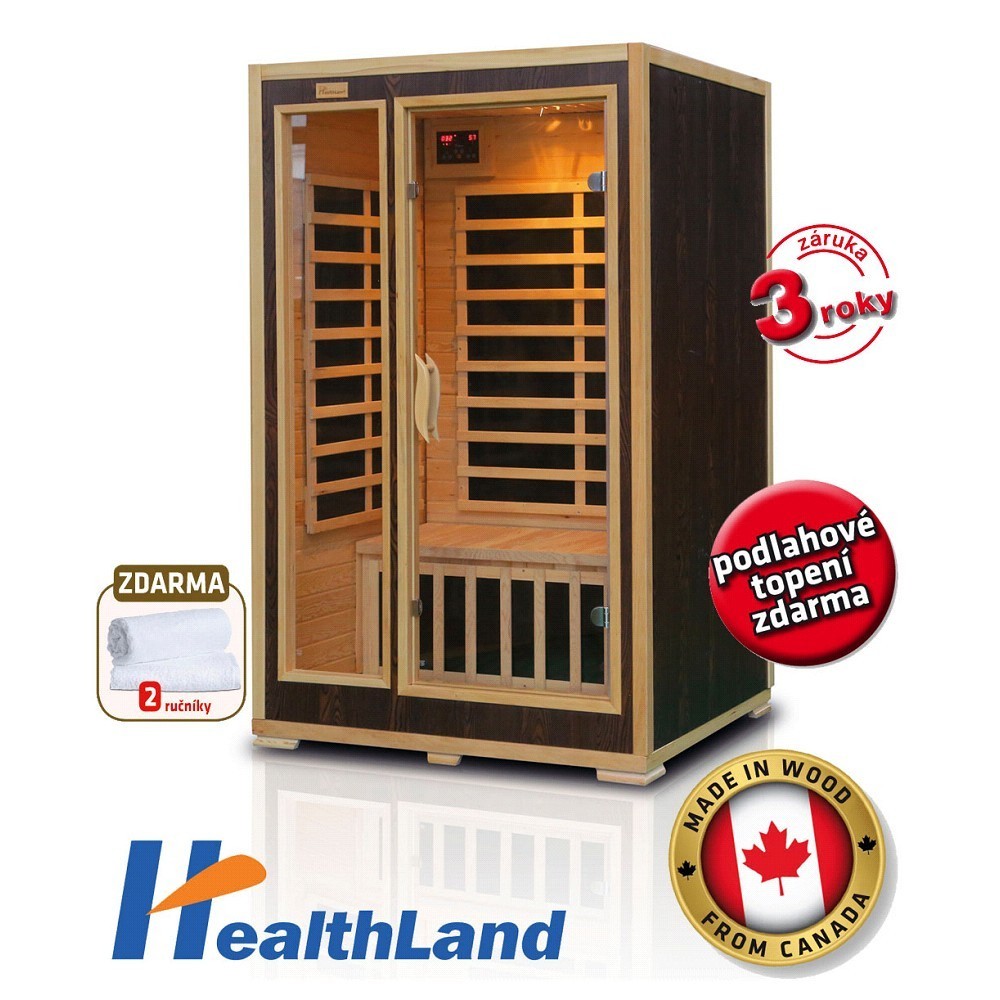 HEALTHLAND Infrasauna Economical 2022 Carbon 64200LPLYC