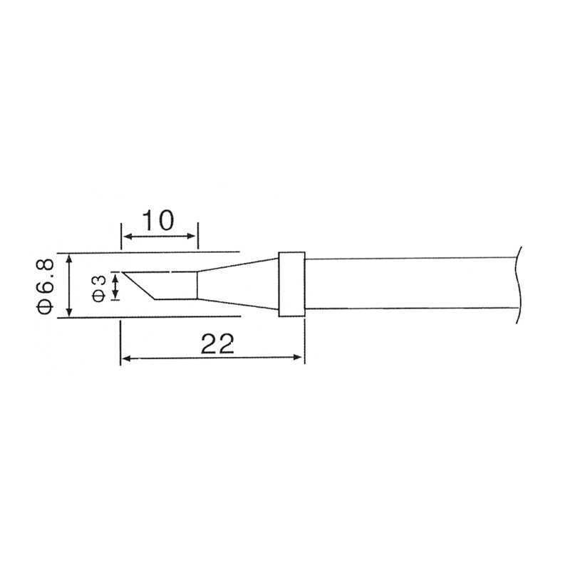 Hrot C1-3 pro pájky ZD-30C