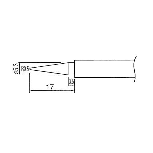 Hrot N1-1 pro pájky ZD-200ND