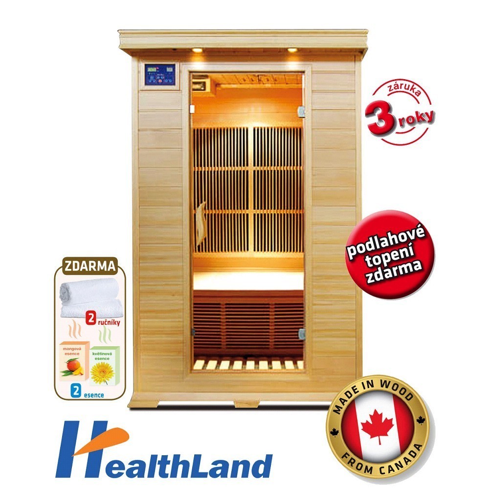 Infrasauna DeLuxe 2002 Carbon 642002KC