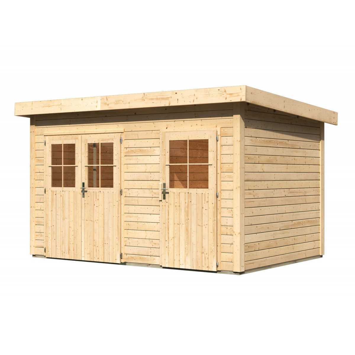 KARIBU HOLZTECHNIK Dřevěný domek KARIBU TINTRUP (64279) natur LG1780