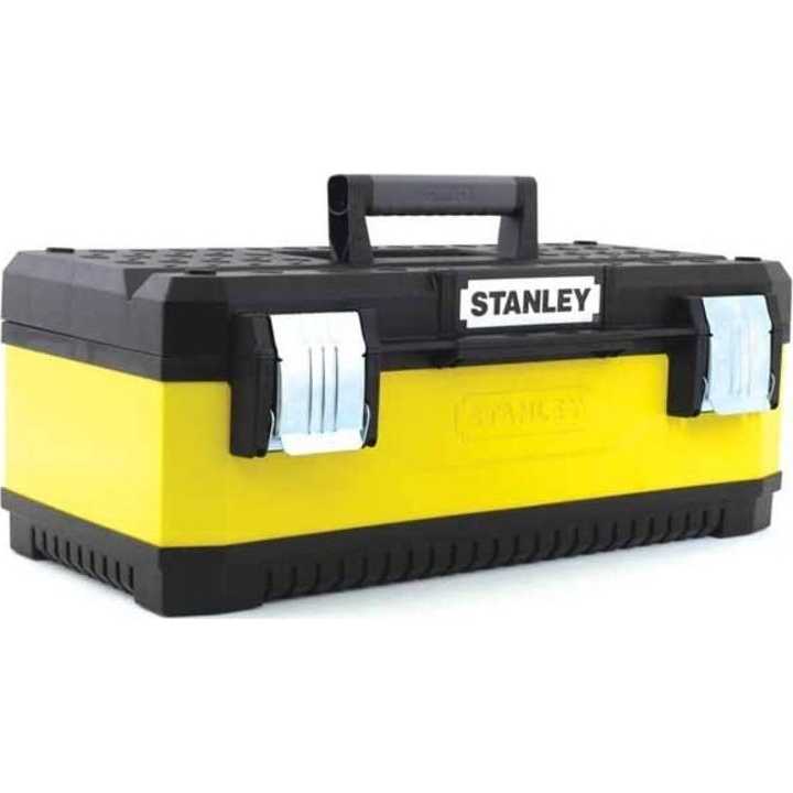 Kovoplastový box na nářadí - žlutý Stanley 50 x 29 x 22 cm 1-95-612