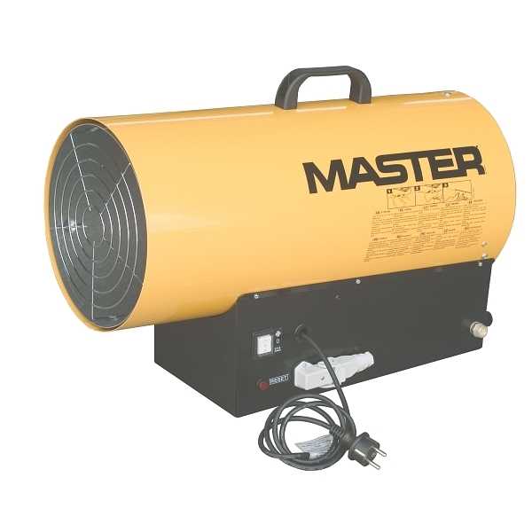 Master Plynové topidlo s ventilátorem o max. výkonu 73 kW - možnost regulace termostatem BLP73 ET 22520