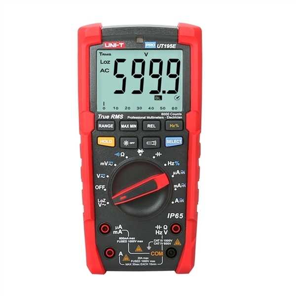 Multimeter UNI-T  UT195E  PRO Line 07720212