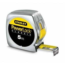 Svinovací metr Powerlock 5m x 25 mm s plastovým ABS pouzdrem Stanley 0-33-195