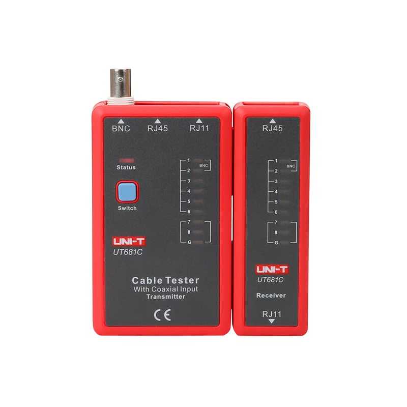 Tester kabelu UNI-T UT681C  (RJ45