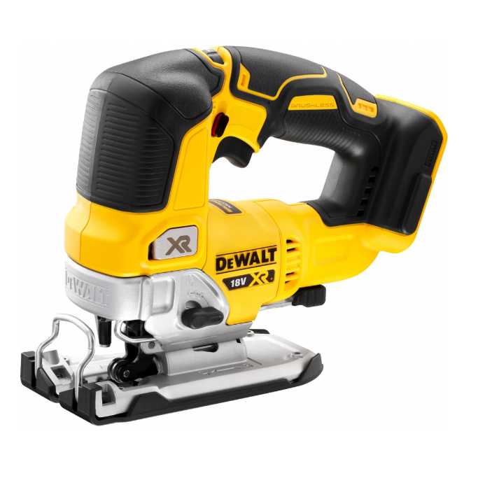 Aku bezuhlíková přímočará pila DeWALT XR 18V Li-Ion bez akumulátorů v kufru DCS334NT