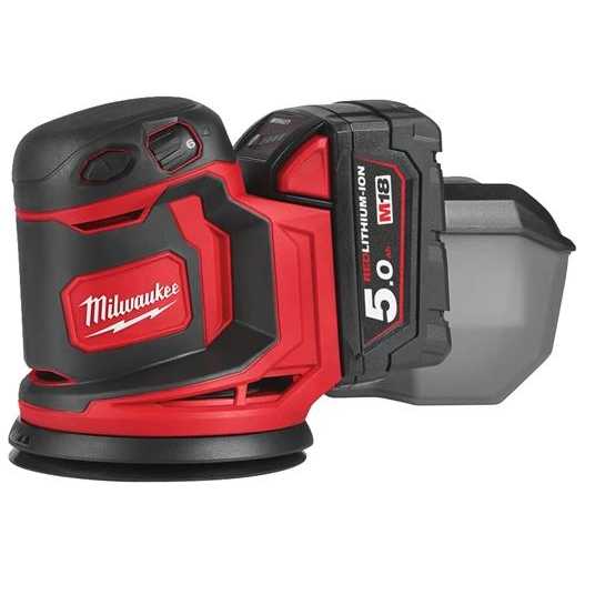 Aku excentrická bruska Milwaukee M18 BOS125-502B 125mm 4933464229