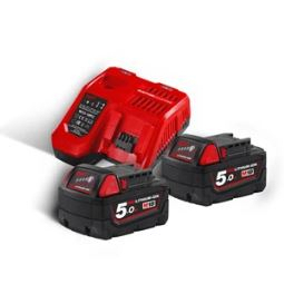 Milwaukee M18 NRG-502 Sada baterií a nabíječky 4933459217