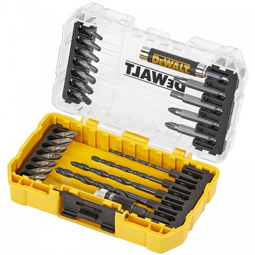 25dílná sada bitů a vrtáků do kovu DeWALT DT70708 DT70708