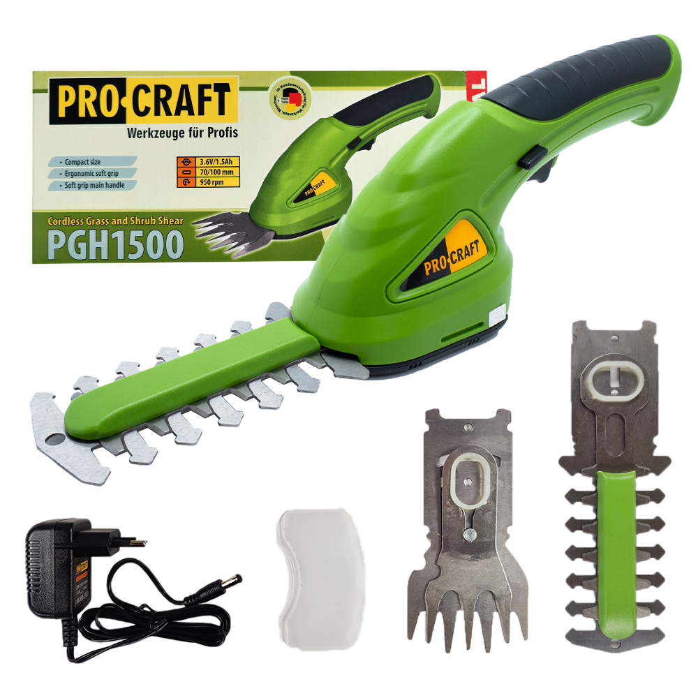 Aku nůžky na trávu Procraft PGH1500 | PGH1500 PGH1500