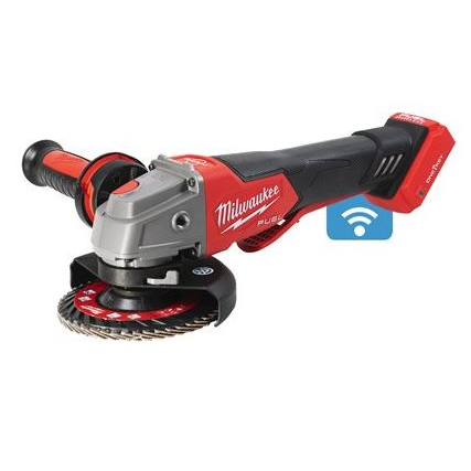 Aku úhlová bruska 125mm Milwaukee M18 FUEL™ ONE-KEY™ s kolébkovým spínačem M18 ONEFSAG125XPDB-0X 4933478434