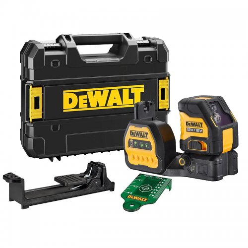 Aku zelený křížový laser 18V/12V bez aku DeWALT DCE088NG18 DCE088NG18