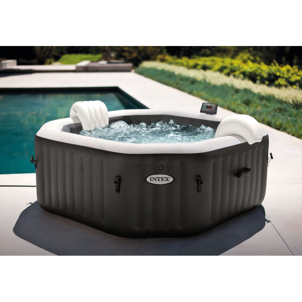 Bazén vířivý nafukovací Pure Spa - Jet & Bubble Deluxe HWS - Intex 28458EX 11400242