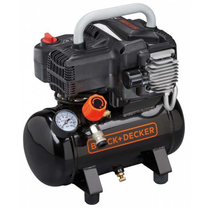 Black & Decker Bezolejový vzduchový kompresor BD 195/6-NK 50037006