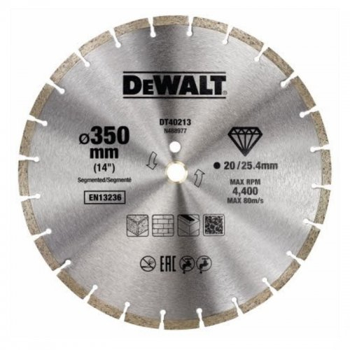 Diamantový kotouč 350mm DeWALT DT40213 DT40213