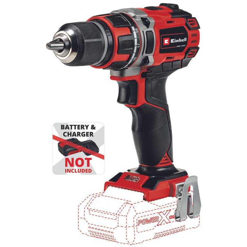 Einhell Aku vrtací šroubovák TP-CD 18/50 Li BL-Solo 4513887