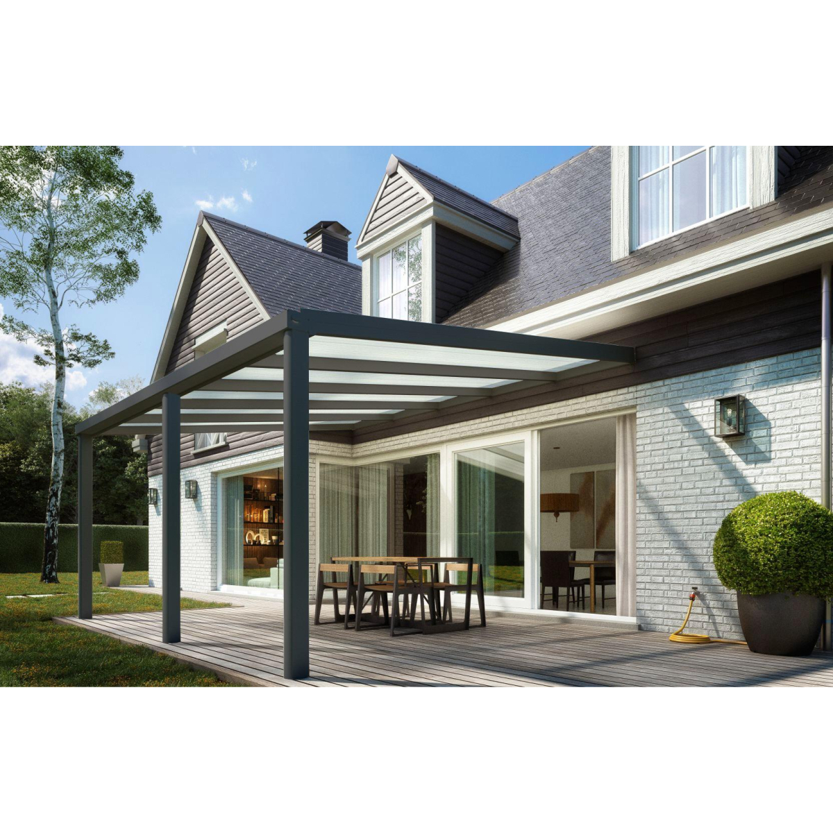 Hliníková pergola SKYLUX CLIMALUX 5