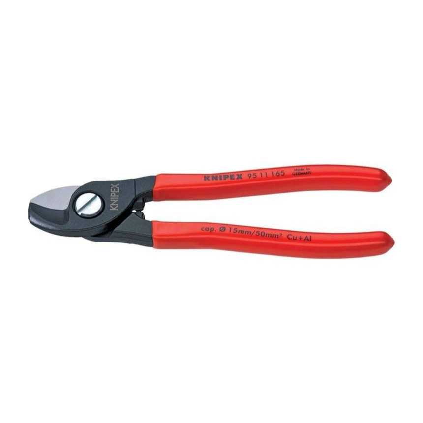 Kabelové nůžky 165 mm KNIPEX 95 11 165 - leštěná hlava