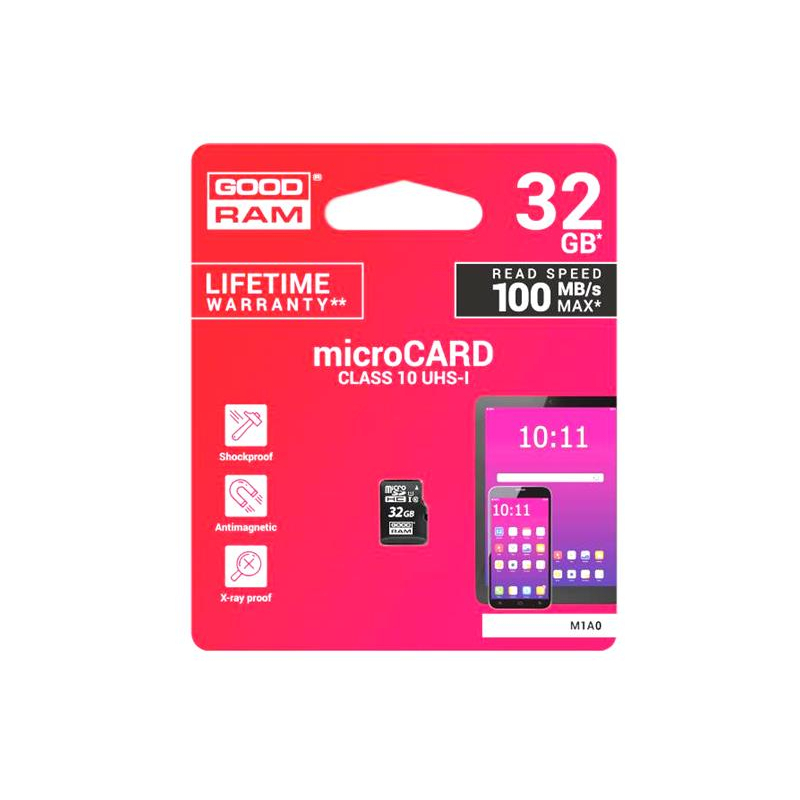 Karta paměťová GOODRAM micro SD 32 GB 08880243