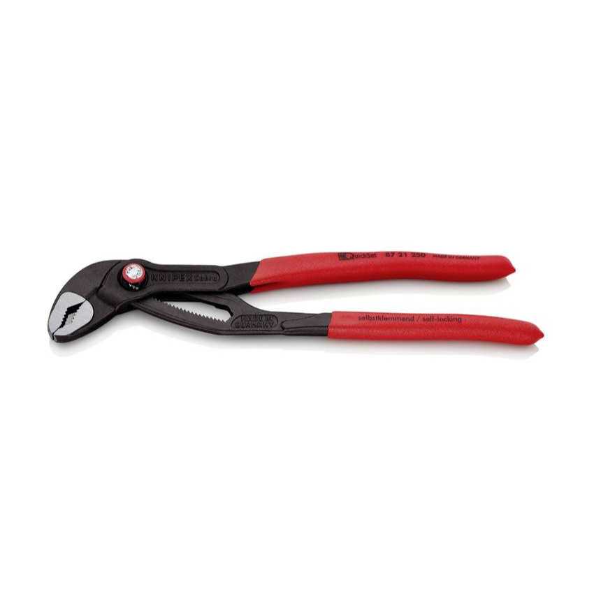 Kleště instalatérské KNIPEX Cobra QuickSet 87 21 250