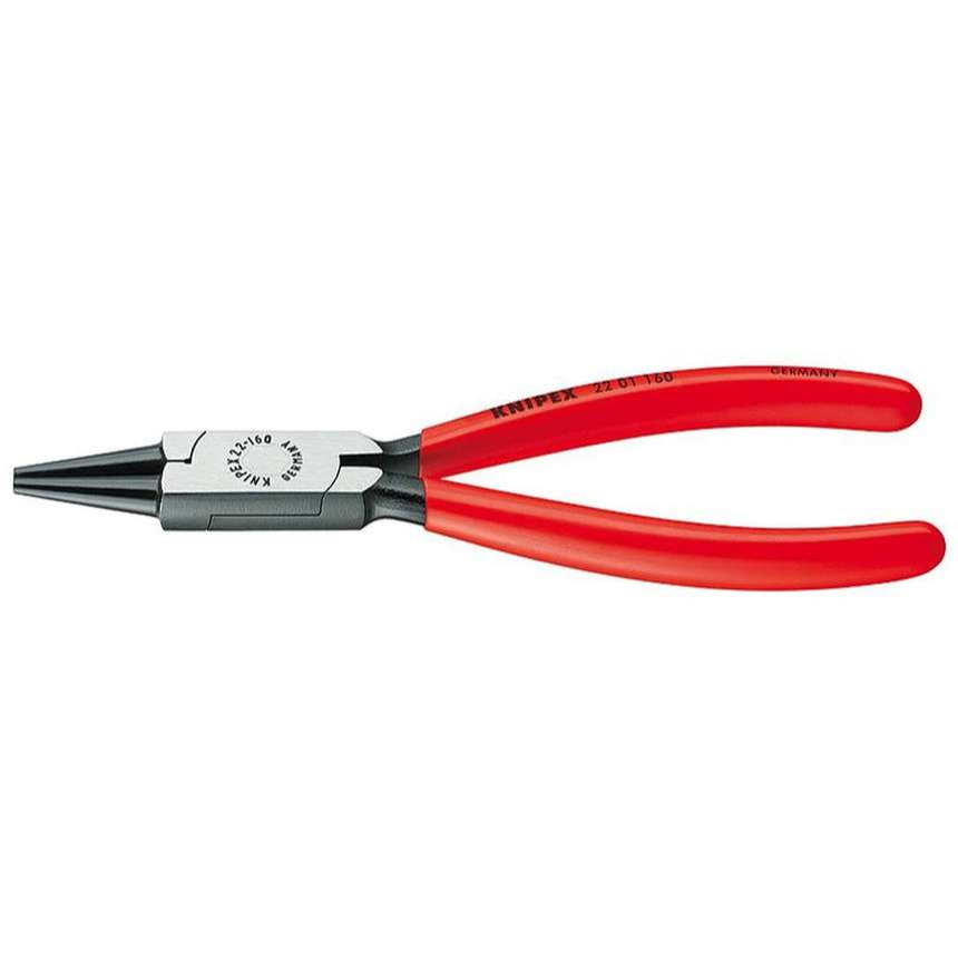 Kleště s kulatými čelistmi 125 mm KNIPEX 22 01 125 - leštěná hlava